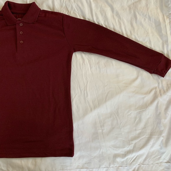 Long sleeve polo shirts, youth size - Picture 5 of 5